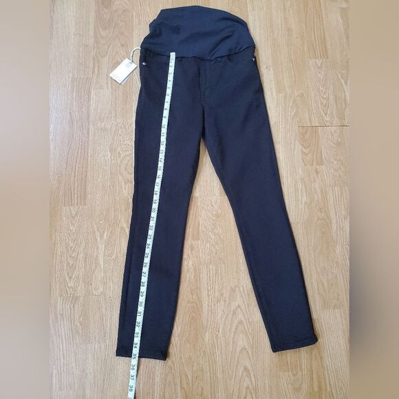 Good American Maternity Good Legs Cropped Jeans sz 25x27=0 - Picture 7 of 11
